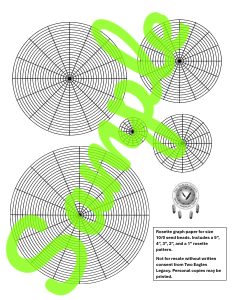 5 Rosette Grid Pattertns for Size 10/0 Seed Beads