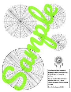 5 Rosette Grid Patterns for Size 11/0 Seed Beads